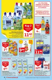 Gazetka promocyjna Auchan - Szkoła oszczędzania Supermarkety 25-31.08 - Gazetka - ważna od 31.08 do 31.08.2022 - strona 8 - produkty: Piwa, Piwo, Nałęczowianka, Sok, Mus, Gra, Warka, Leon, Sok jabłkowy, Radler, Woda mineralna, Woda, Napój, Hortex