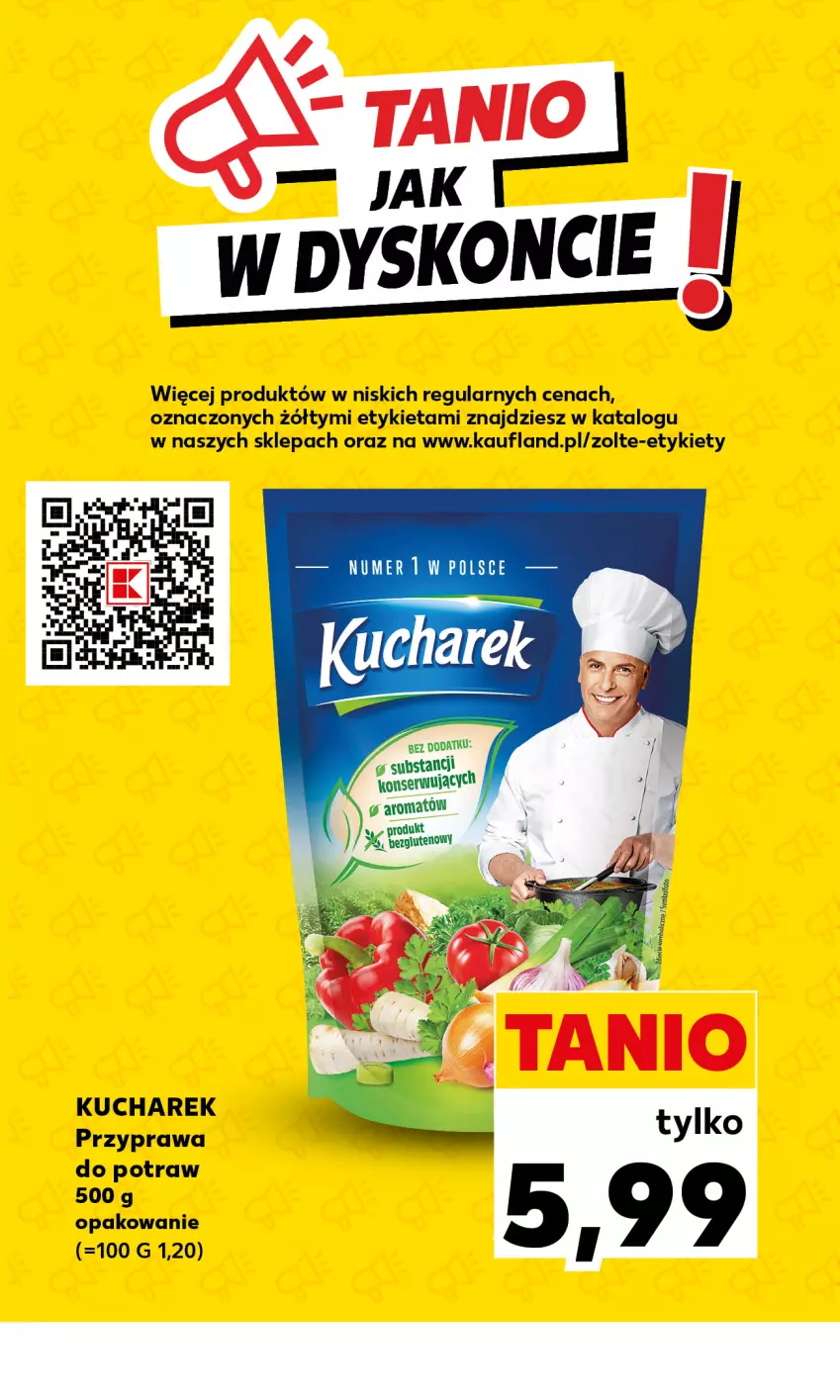 Gazetka promocyjna Kaufland - Mocny Start - ważna 27.11 do 29.11.2023 - strona 10 - produkty: Kucharek, Przyprawa do potraw, Ser