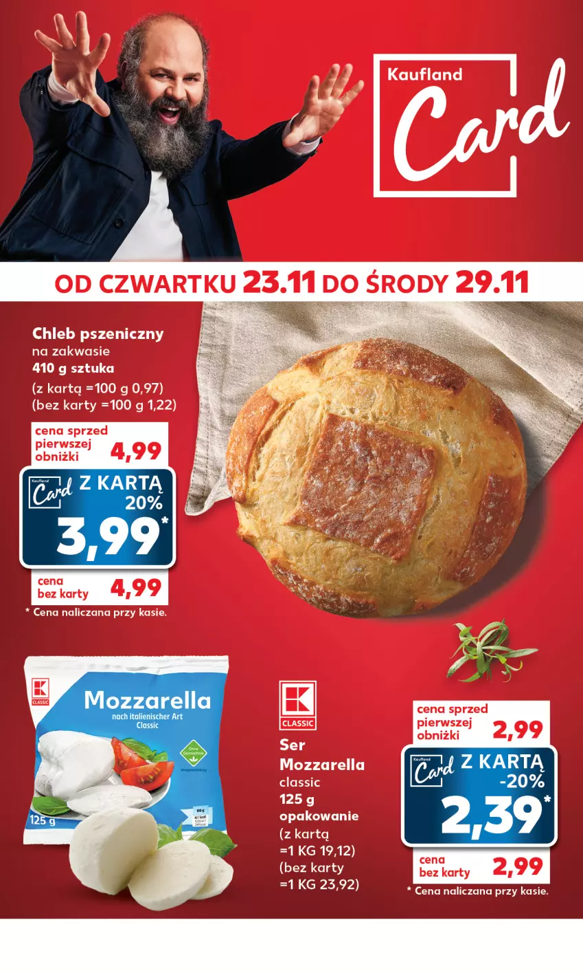Gazetka promocyjna Kaufland - Mocny Start - ważna 27.11 do 29.11.2023 - strona 26 - produkty: Mozzarella