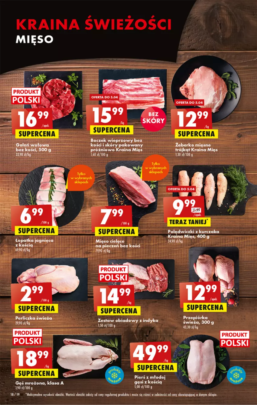 Gazetka promocyjna Biedronka - ważna 03.04 do 08.04.2023 - strona 18 - produkty: Kurczak, Mięso, Piec, Tera