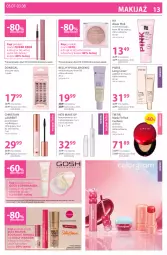 Gazetka promocyjna Hebe - Gazetka - Gazetka - ważna od 03.08 do 03.08.2026 - strona 13 - produkty: Makijaż, Sally Hansen, Podkład do twarzy, Bell, Tusz, PAESE, Laur, Konturówka do ust, Max Factor, Sztuczne rzęsy, Pierre René, Bourjois, Krem bb, Gosh, Bell HypoAllergenic, Podkład, Fa