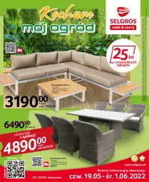 Gazetka promocyjna Selgros - Katalog Relaks - Gazetka - ważna od 01.06 do 01.06.2022 - strona 1 - produkty: Stolik, Stół, Sofa, Tran, Krzesło, LG, Fa