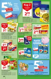 Gazetka promocyjna Auchan - Rysuje się porządek na biurku Hipermarkety - Gazetka - ważna od 18.08 do 18.08.2021 - strona 28 - produkty: Piec, Lubella, Mokra karma, Makaron, Krakus, Sos, Kupiec, Bell, Kasza jęczmienna, Bonduelle, Kawa, Sałat, Fasola, Buraki, Podravka, Tuńczyk, Bella, Vegeta, Kasza, Knorr, Butcher's, Fa