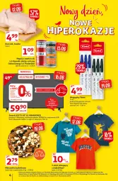 Gazetka promocyjna Auchan - Rysuje się porządek na biurku Hipermarkety - Gazetka - ważna od 18.08 do 18.08.2021 - strona 4 - produkty: Kurczak, LED TV, Por, Gry, Acer, Długopis, Cytryny, Cars, T-shirt, Tusz, Procesor, Oshee, Napój, Mieszanka bakaliowa, LG