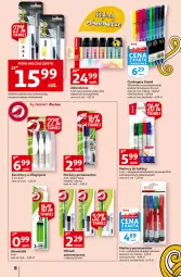 Gazetka promocyjna Auchan - Rysuje się porządek na biurku Hipermarkety - Gazetka - ważna od 18.08 do 18.08.2021 - strona 8 - produkty: Por, Gra, Długopis, Marker, Tusz, Lakier