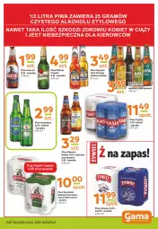 Gazetka promocyjna Gama - Gazetka Gama - Gazetka - ważna od 28.03 do 28.03.2021 - strona 11 - produkty: Piwa, Piwo, Piec, Koc, Gra, Kasztelan, Heineken, Tyskie, Pilsner Urquell, Radler, Okocim, Harnaś, Captain Jack