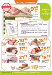 Gazetka promocyjna Gama - Gazetka Gama - Gazetka - ważna od 28.03 do 28.03.2021 - strona 2 - produkty: Ketchup, Koncentrat pomidorowy, Sos, Sok, Gra, Schab Benedykta, Madej Wróbel, Pasztet, Szynka, Pieprz, Sokół, Miód, Owoce, Kiełbasa, Jabłka