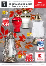 Gazetka promocyjna Kaufland - Zapowiedź oferty - Gazetka - ważna od 18.10 do 18.10.2023 - strona 1 - produkty: Top, Sok, Gra, Rama, Wazon, Znicz