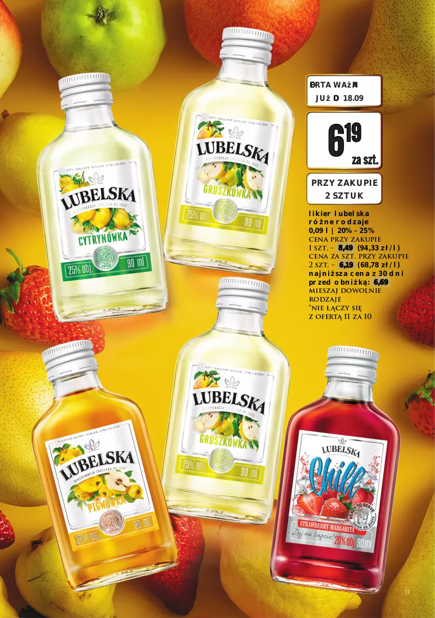 Gazetka promocyjna Dino - Katalog alkoholowy - ważna 21.09 do 26.09.2026 - strona 11 - produkty: Likier