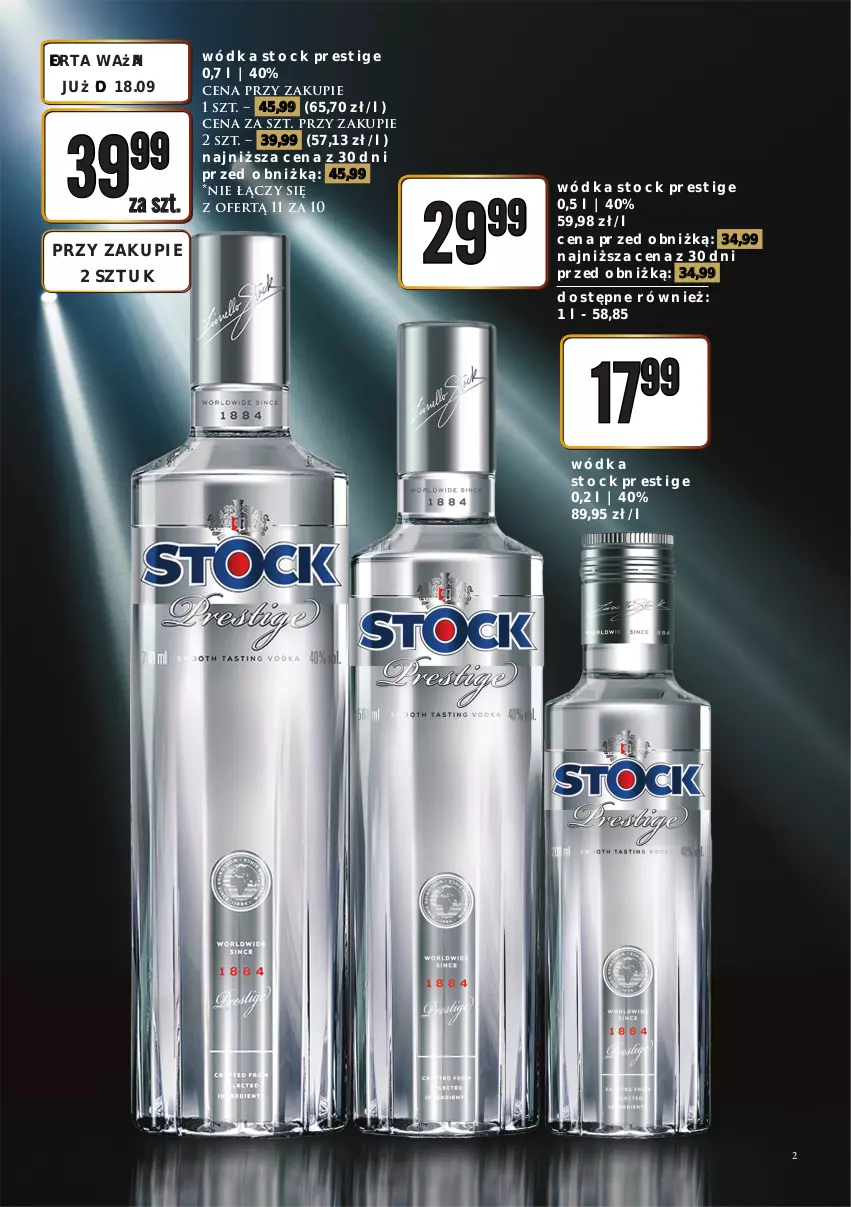Gazetka promocyjna Dino - Katalog alkoholowy - ważna 21.09 do 26.09.2026 - strona 2 - produkty: Stock
