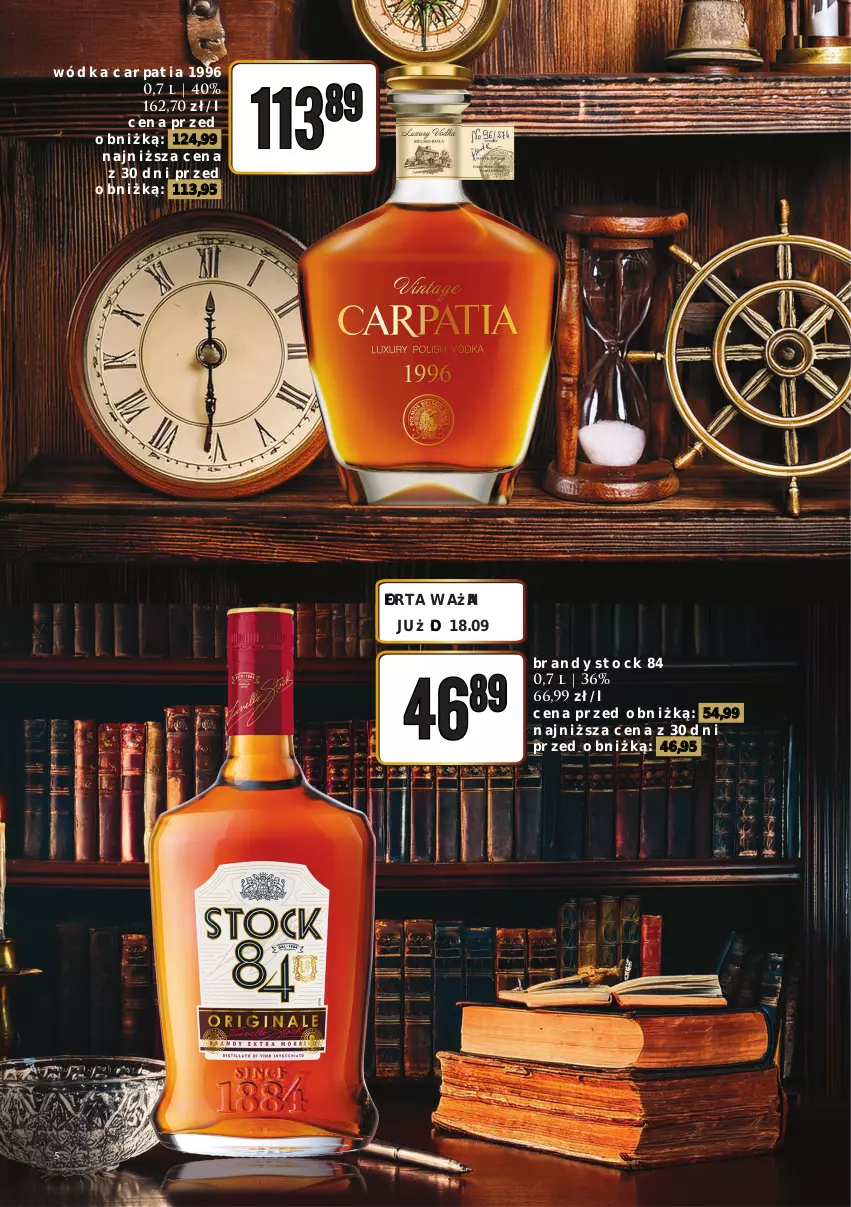 Gazetka promocyjna Dino - Katalog alkoholowy - ważna 21.09 do 26.09.2026 - strona 5 - produkty: Brandy, Stock