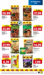 Gazetka promocyjna Lidl - GAZETKA - Gazetka - ważna od 25.10 do 25.10.2023 - strona 23 - produkty: Orzechy włoskie, Pistacje, Migdały łuskane, Migdały, Chipsy, Wazon