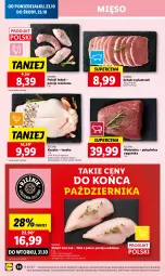 Gazetka promocyjna Lidl - GAZETKA - Gazetka - ważna od 25.10 do 25.10.2023 - strona 38 - produkty: Kurczak, Polędwica, Por, Gra, Kaczka, Tusz, Wołowina, Olej, Mięso