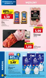 Gazetka promocyjna Lidl - GAZETKA - Gazetka - ważna od 25.10 do 25.10.2023 - strona 40 - produkty: Ser, Pasztet, Serdelki, PIKOK, Pilos, Boczek, Kabanos, Olej, Mleko