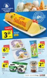 Gazetka promocyjna Intermarche - Gazetka Intermarche - Gazetka - ważna od 08.02 do 08.02.2023 - strona 23 - produkty: Ser, Gin, Salami, Danone, Jogurt, Activia, Bakoma, Ser salami