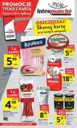 Gazetka promocyjna Intermarche - Gazetka Intermarche - Gazetka - ważna od 08.02 do 08.02.2023 - strona 8 - produkty: Krakus, Ser, Gin, Gra, Szynka, Podravka, Delma, Kabanos, Deser, Alpro, Vegeta