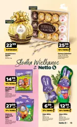 Gazetka promocyjna Netto - Wielkanoc - Gazetka - ważna od 30.03 do 30.03.2024 - strona 13 - produkty: Gra, Kosz, Ferrero Rocher, Ferrero, Milka