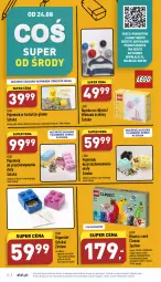 Gazetka promocyjna Aldi - Pełny katalog - Gazetka - ważna od 28.08 do 28.08.2022 - strona 34 - produkty: Ser, Wieszak, Organizer, Biurko, Pojemnik, Ozdoba, Ramka, LEGO, Regał, Półka, Pojemnik do przechowywania, Dzieci, Klocki, LG