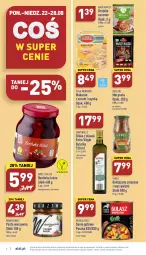 Gazetka promocyjna Aldi - Pełny katalog - Gazetka - ważna od 28.08 do 28.08.2022 - strona 6 - produkty: Drożdże, Makaron, Warzywa, Ser, Gin, Borówka, Pasta warzywna, Owoce, Oliwa z oliwek, Danie gotowe, Fa, Oliwa