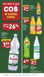 Gazetka promocyjna Aldi - Pełny katalog - Gazetka - ważna od 28.08 do 28.08.2022 - strona 8 - produkty: Sok, Mus, Ice tea, Lipton, Muszynianka, Woda mineralna, Kubuś, Woda, Hortex