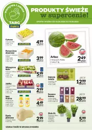 Gazetka promocyjna Makro - Targ MAKRO - oferta świeża w super cenach! - Gazetka - ważna od 19.09 do 19.09.2026 - strona 5 - produkty: Sok, Ser, Pietruszka, Kolendra, Cytryny, Pomarańcze, Daktyle, Deser, Arbuz, Wino, Jabłka