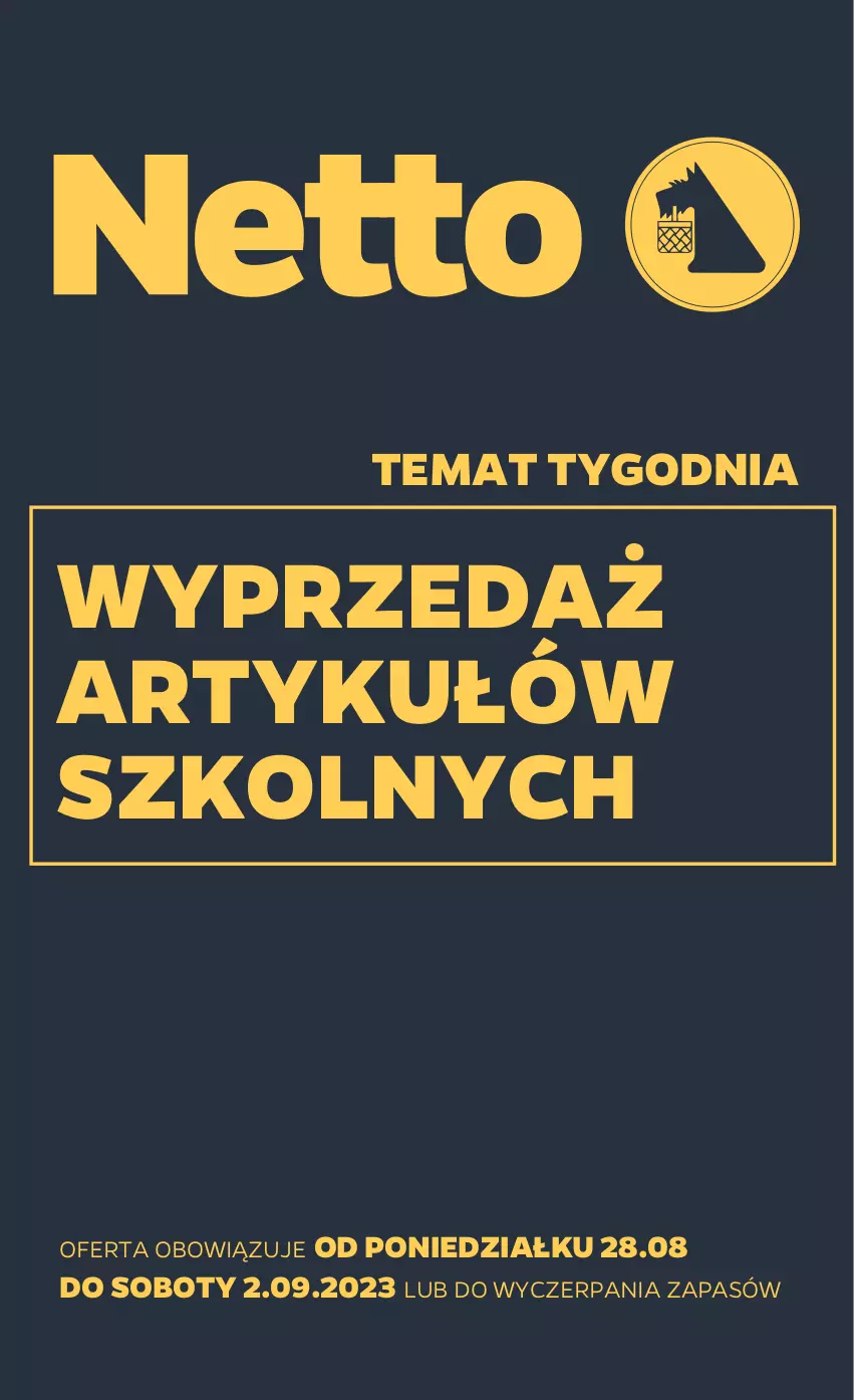 Gazetka promocyjna Netto - Akcesoria i dodatki - ważna 28.08 do 02.09.2023 - strona 1