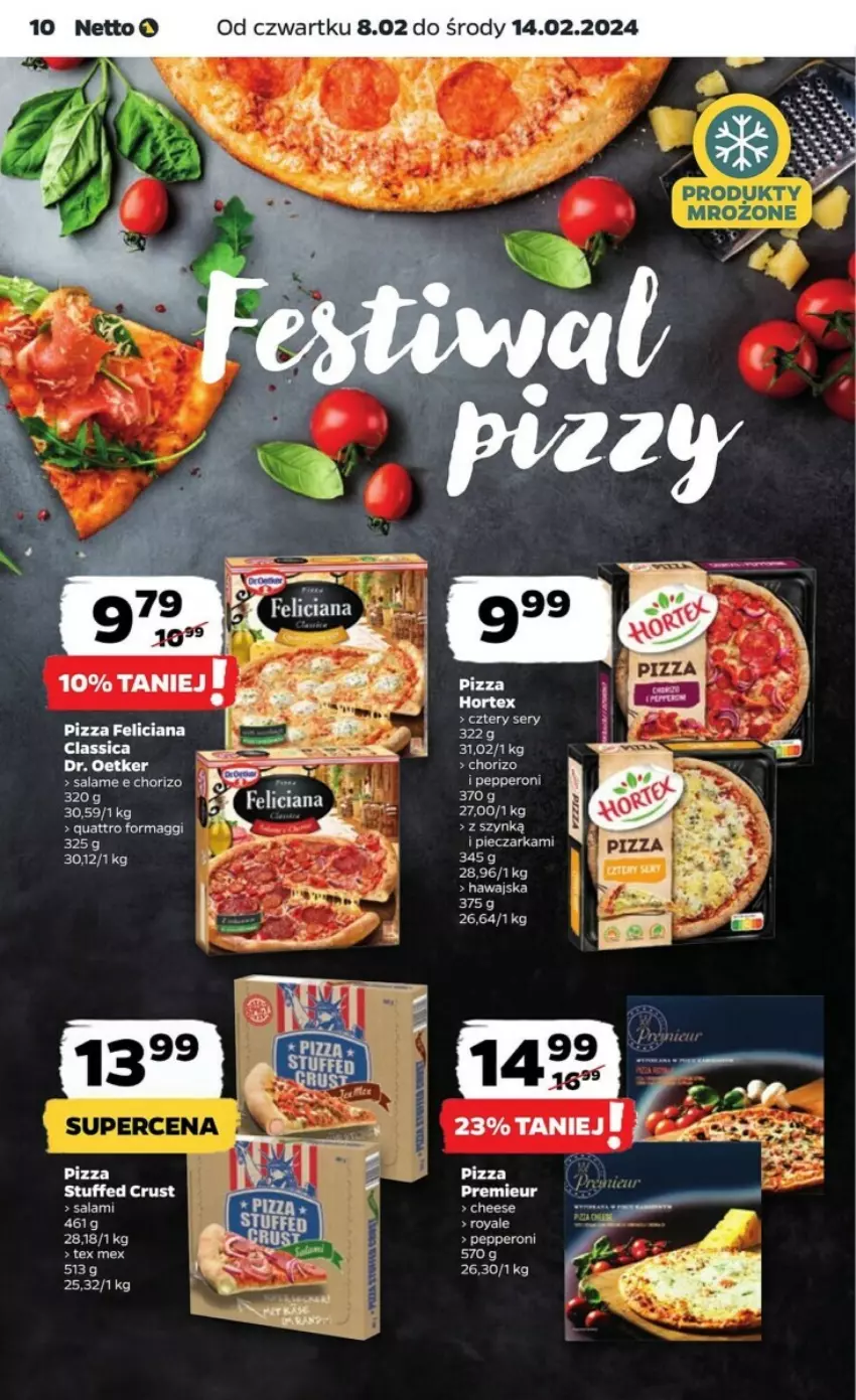 Gazetka promocyjna Netto - ważna 08.02 do 14.02.2024 - strona 2 - produkty: Pizza, Por, Salami