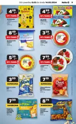 Gazetka promocyjna Netto - Gazetka - ważna od 14.02 do 14.02.2024 - strona 18 - produkty: Mozzarella, Hummus, Ser, Mus, Chipsy, Grill