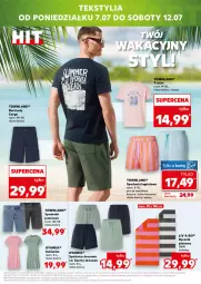 Gazetka promocyjna Kaufland - Kaufland - Gazetka - ważna od 09.07 do 09.07.2025 - strona 13 - produkty: Spódnica, Szorty, Bermudy, T-shirt, Dres, Ręcznik, Sukienka