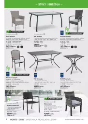 Gazetka promocyjna Makro - Meble i grille. Oferta dla profesjonalistów - Gazetka - ważna od 31.08 do 31.08.2023 - strona 4 - produkty: Stolik, Stół, Lack, Krzesło, Fotel, Poduszka