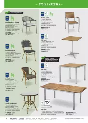 Gazetka promocyjna Makro - Meble i grille. Oferta dla profesjonalistów - Gazetka - ważna od 31.08 do 31.08.2023 - strona 6 - produkty: Mus, Stolik, Stół, Krzesło, Fotel, Poduszka, Ogród