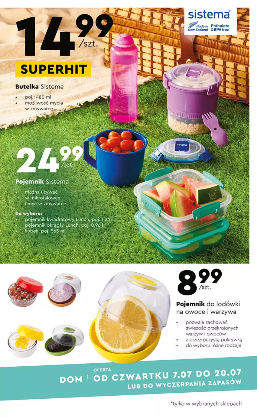 Gazetka promocyjna Biedronka - ważna 04.07 do 20.07.2022 - strona 29 - produkty: Owoce, Pojemnik, Warzywa