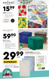 Gazetka promocyjna Biedronka - Gazetka - ważna od 20.07 do 20.07.2022 - strona 28 - produkty: Puf, Prześcieradło, Siedzisko, Obrus, Fa