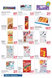 Gazetka promocyjna Makro - [Oferta promocyjna] Dostawy - Gazetka - ważna od 05.01 do 05.01.2022 - strona 8 - produkty: Ciastka, Orzeszki, Cukier, Lindor, Chipsy, Wafelek, Precle, Grześki, Czekolada, Popcorn, Crunchips, Lorenz, Orzeszki ziemne, Biszkopty, Lindt, Milka