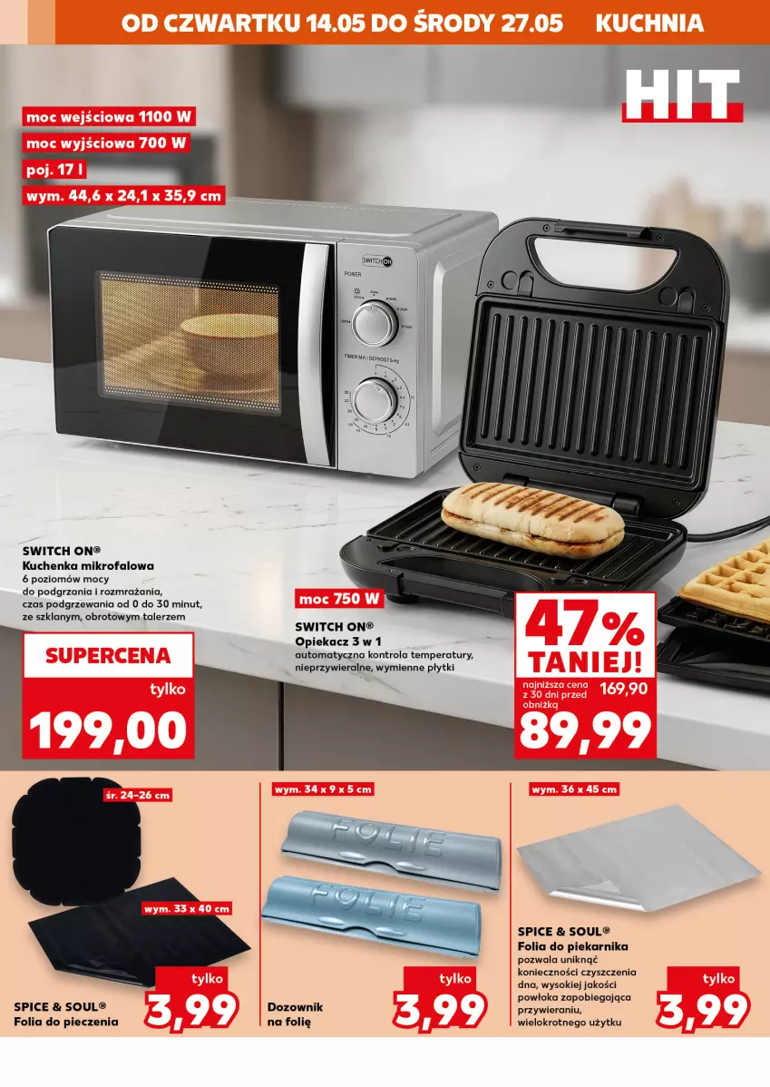 Gazetka promocyjna Kaufland - Kaufland - ważna 14.05 do 27.05.2026 - strona 6 - produkty: Dozownik, Fa, Kuchenka mikrofalowa, Piec, Piekarnik, Sok, Talerz
