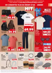 Gazetka promocyjna Kaufland - Kaufland - Gazetka - ważna od 27.05 do 27.05.2026 - strona 11 - produkty: Ubrania, Telefon, Wieszak, Kosz, Czapka, T-shirt, Koszulka, Kaszkiet, Smycz, Torba, Spodnie, Bransoletka