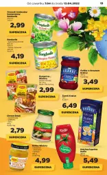 Gazetka promocyjna Netto - Gazetka spożywcza 7.04-13.04 - Gazetka - ważna od 13.04 do 13.04.2022 - strona 13 - produkty: Chrzan, Ketchup, Krakus, Ser, Bonduelle, Bulion, Winiary, Lion, Fasola, Kotlin, Wino, Groszek, Kukurydza, Fa
