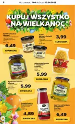 Gazetka promocyjna Netto - Gazetka spożywcza 7.04-13.04 - Gazetka - ważna od 13.04 do 13.04.2022 - strona 8 - produkty: Makaron, Sos, Ser, Ogórki konserwowe, Rust, Papryka, Pasztet, Spichlerz Rusiecki