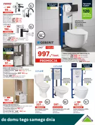 Gazetka promocyjna Leroy Merlin - Ogród na balkonie - Gazetka - ważna od 27.05 do 27.05.2021 - strona 15 - produkty: Bateria umywalkowa, Grzejnik, Ser, Gra, Asus, Zestaw podtynkowy WC, Miska wisząca, Szafka pod umywalkę, Słupek, Termos, Grzejnik łazienkowy, Deska wolnoopadająca, Tran, Szafka, Bateria, Suszarka, Brodzik, Umywalka, Drzwi, Lustro, Miska