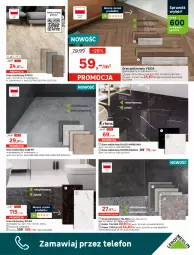 Gazetka promocyjna Leroy Merlin - Ogród  na balkonie - Gazetka - ważna od 27.05 do 27.05.2021 - strona 17 - produkty: Glazura, Ser, Por, Mus, Telefon, Płytka, Velvet, Lack, Gres, Lazur, Gres szkliwiony