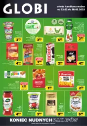 Gazetka promocyjna Carrefour - Gazetka Globi - Gazetka - ważna od 28.02 do 28.02.2022 - strona 1 - produkty: Drożdże, Pierogi, Dawtona, Parówki sokoliki, Sos, Sok, Ser, Mus, Gra, Twaróg, Sokołów, Zott, Jaja, Jogurt, Parówki, Kukurydza konserwowa, Kawa mielona, Kawa, Kosz, Activia, Sante, Mola, Marmolada, Baton, Mocca Fix Gold, Delecta, Woseba, Granola, Nestlé, Kukurydza, Mleko