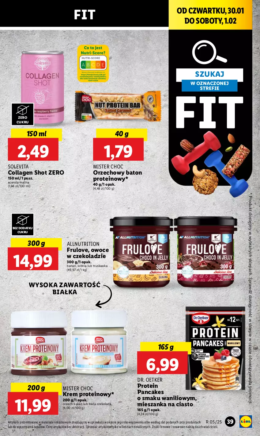 Gazetka promocyjna Lidl - GAZETKA - ważna 30.01 do 01.02.2025 - strona 43 - produkty: Acer, Baton, Czekolada, Dr. Oetker, Kakao, Owoce, Sok