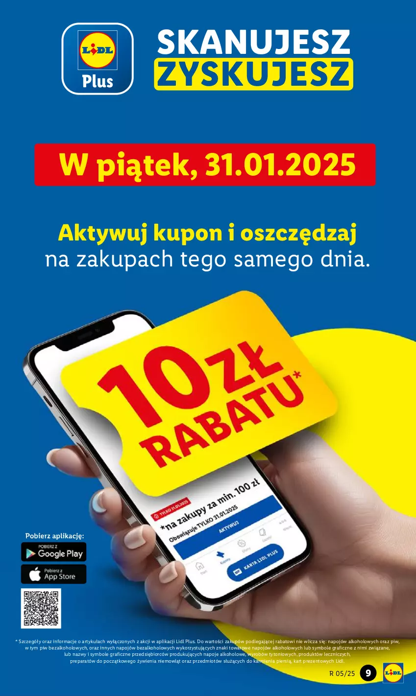 Gazetka promocyjna Lidl - GAZETKA - ważna 30.01 do 01.02.2025 - strona 9 - produkty: Gra, Karmi, Napoje, Znicz