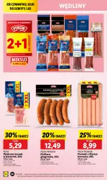 Gazetka promocyjna Lidl - GAZETKA - Gazetka - ważna od 01.02 do 01.02.2025 - strona 30 - produkty: Kurczak, Parówki, PIKOK, Boczek, Kiełbasa głogowska, Kabanos, Kiełbasa