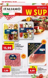 Gazetka promocyjna Lidl - TYDZIEŃ WŁOSKI - Gazetka - ważna od 05.05 do 05.05.2021 - strona 12 - produkty: Gin, Salami, Szynka wieprzowa, Szynka