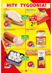 Gazetka promocyjna Prim Market - Gazetka - ważna od 25.10 do 25.10.2023 - strona 7 - produkty: Piec, Kurczak, Makaron, Sok, Rum, Kiełbasa krakowska, Pekpol, Margaryna, Kasia, Oleo, Kiełbasa