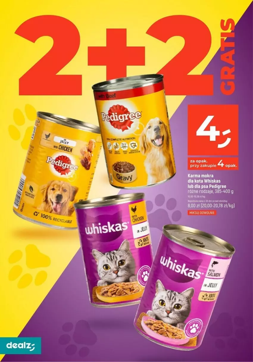 Gazetka promocyjna Dealz - ważna 06.06 do 12.06.2024 - strona 15 - produkty: Pedigree, Whiskas