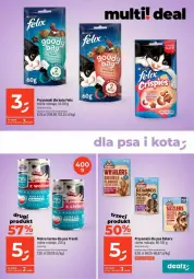 Gazetka promocyjna Dealz - Gazetka - ważna od 12.06 do 12.06.2024 - strona 16 - produkty: Mokra karma, Przysmaki, Felix, LG