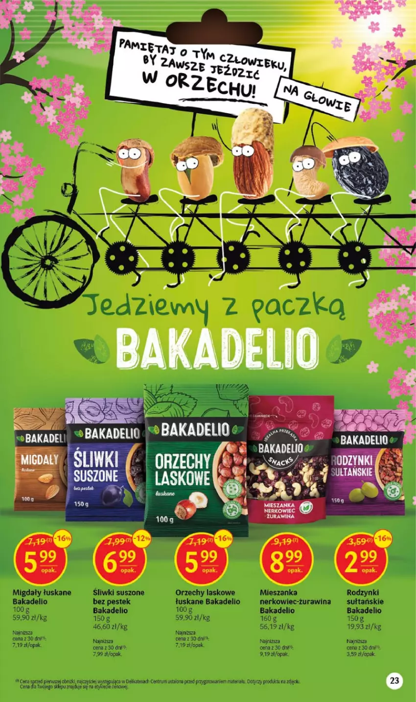 Gazetka promocyjna Delikatesy Centrum - Gazetka DC09 - ważna 02.03 do 08.03.2023 - strona 23 - produkty: Migdały