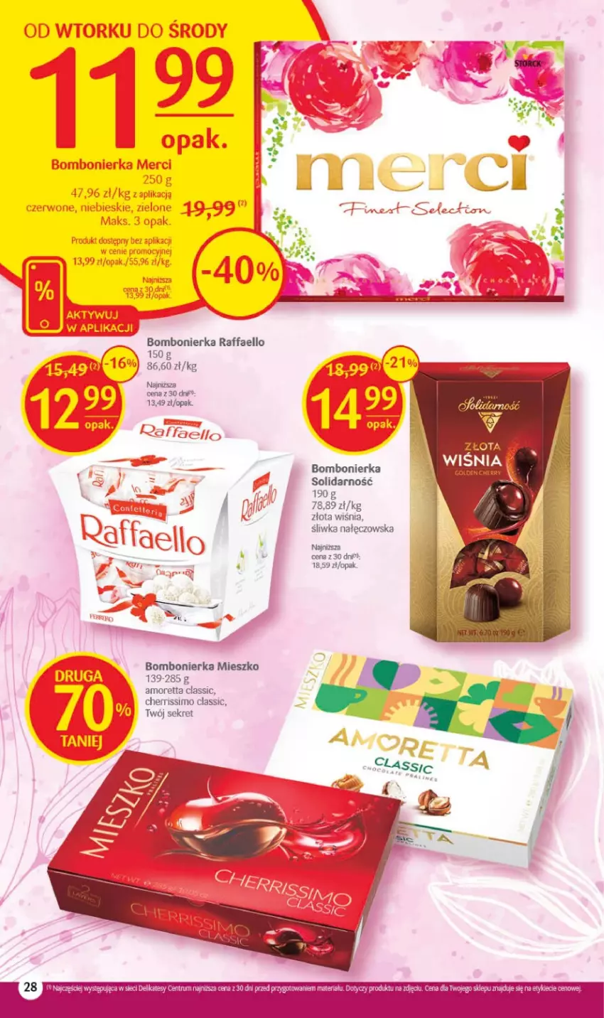 Gazetka promocyjna Delikatesy Centrum - Gazetka DC09 - ważna 02.03 do 08.03.2023 - strona 28 - produkty: Fa, Ferrero, Raffaello, Rum